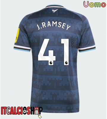 Newcastle United Jacob Ramsey #41 Seconda Maglia 2026-27 Manica Corta